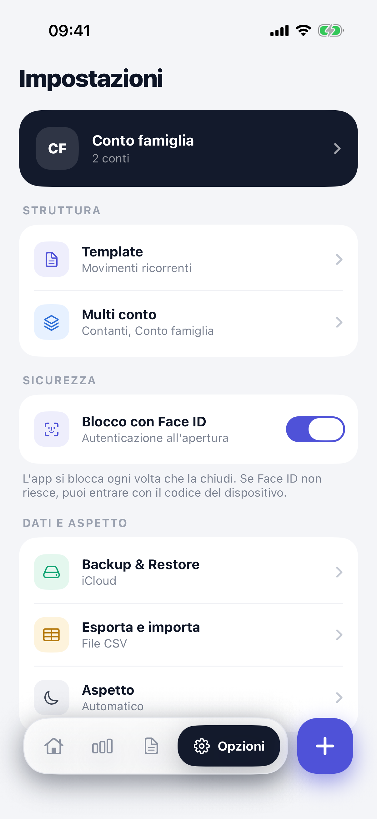 Dati salvati localmente